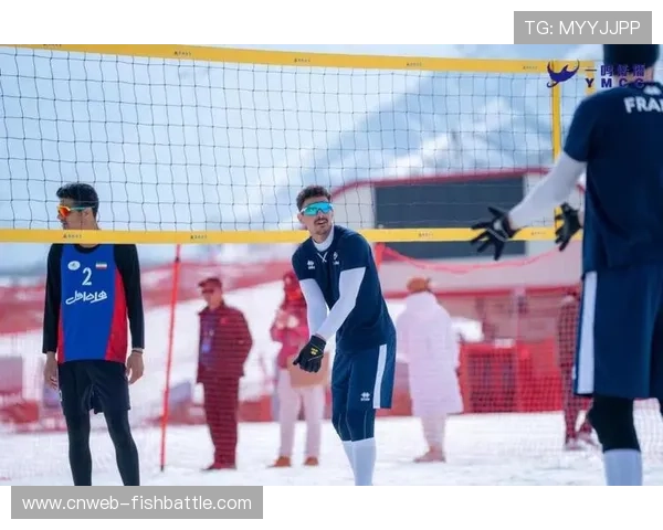 中国国际雪地排球邀请赛开幕在即，天山天池赛场准备就绪